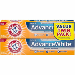 Arm & Hammer, Extreme Whitening, Clean Mint, Twin Pack, 170 g