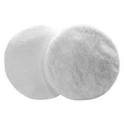 Ryobi A38BB11 4-7 Inch Microfiber and Synthetic Fleece Buffing and Polishing Bonnet Set for Wood  Fiberglass  or Chrome (2 Pack)