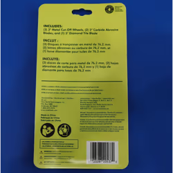Ryobi 3 in. Carbide Cut Off Wheel Set (6-Piece)