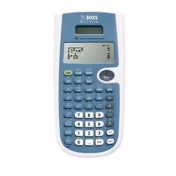 Texas Instruments TI-30XS MultiView, Pocket, Scientific, 16 digits, 4 lines, Battery/Solar, Blue, White