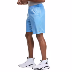 Champion mens 9 Shorts  Mesh Shorts  9  Mesh Basketball Shorts  Mesh Gym Short  Swiss Blue-407q88  Large US