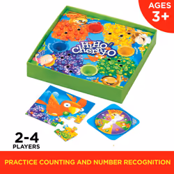 Hasbro Gaming Hi Ho! Cherry-O Board Game for 2 to 4 Players Kids Ages 3 and Up (Amazon Exclusive)