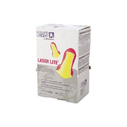 Howard Leight 154-LL-1-D Laser Lite Single-Use Earplugs, Cordless, 32Nrr, Magenta & Yellow, 500 Pairs