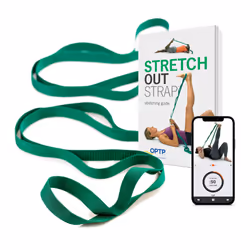 The Original Stretch Out Strap with Exercise Book - Made in the USA by OPTP - Top Choice of Physical Therapists  Athletic Tra ...