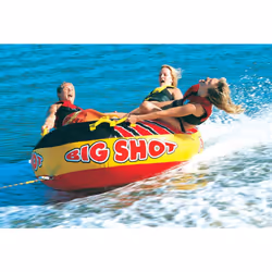 Airhead Kwik-Connect  1 inch Diameter Hole 1-4 Rider Tow Rope for Tubing Connector  6 000lb Break Strength