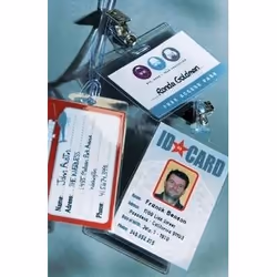 GBC Card Laminating Pouches 6090mm 2x125 Micron Gloss (100), 90 mm, 0.25 mm, 60 mm, 100 pc(s)