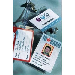 GBC Card Laminating Pouches 6090mm 2x125 Micron Gloss (100)