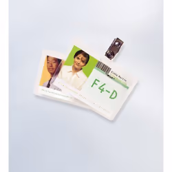 GBC Card Laminating Pouches 67x99mm 2x125 Micron Gloss (100) - Additional view 5