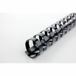 GBC CombBind Binding Combs 8mm Black (100) - Additional view 4