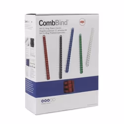 GBC CombBind Binding Combs 51mm White (50) - Additional view 4