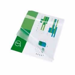 GBC Document Laminating Pouches A3 2x175 Micron Gloss (100), Transparent, Glossy, A3, 0.35 mm, 303 mm, 426 mm