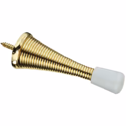 Stanley Hardware SP7092 Spring Doorstop in Bright Brass