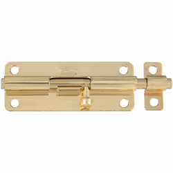 Stanley Hardware S758-340 CD1078 Barrel Bolt in Satin Brass Tone