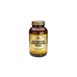 Solgar Advanced Acidophilus Plus (Non-Dairy) Vegetable Capsules, 120