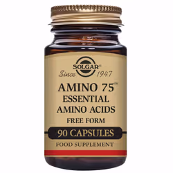 Solgar Amino 75 Essential Acid Vegetable Capsules - Pack of 90