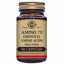 Solgar Amino 75 Essential Acid Vegetable Capsules - Pack of 90