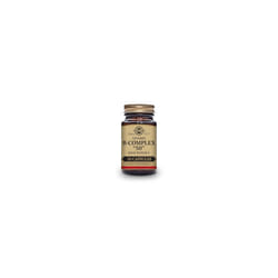 Vitamin B-Complex ''50'' Vegetable Capsules - Pack of 50 - High Potency Daily Capsule - Supports Mental Performance and Reduces Fatigue - With