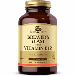 Solgar Brewer’s Yeast with Vitamin B12, Multivitamins