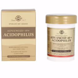 40 Plus Acidophilus Avanzado cápsulas vegetales 60 u