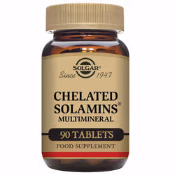 Solgar Chelated Solamins Multimineral Tablets - Pack of 90
