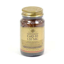 Solgar Coenzyme Q-10 120 mg Vegetable Capsules, 30