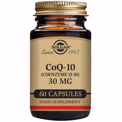 Solgar CoQ-10 (Coenzyme Q-10) 30 mg Vegetable Capsules - Pack of 60