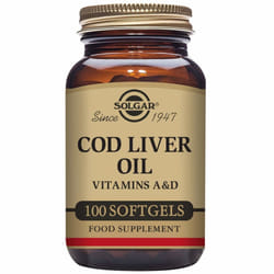 Solgar Cod Liver Oil Softgels - Pack of 100
