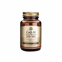 Solgar Coenzyme Q-10 200 mg Vegetable Capsules, 30