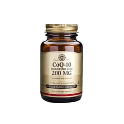 Solgar Coenzyme Q-10 200 mg Vegetable Capsules, 30