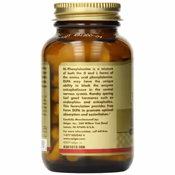 Solgar DLPA 500 mg (DL-Phenylalanine) Vegetable Capsules - Pack of 50