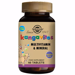 Solgar Kangavites Bouncing Berry Complete Multivitamin and Mineral Formula Chewable Tablets - Pack of 60
