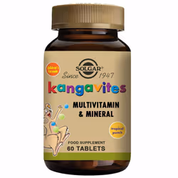 Solgar Kangavites Tropical Punch Multivitamin and Mineral Chewable Tablets - Pack of 60