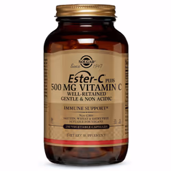 Solgar Ester-C Plus 500 mg Vitamin C Vegetable Capsules - Pack of 250
