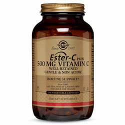 Solgar Ester-C Plus 500 mg Vitamin C Vegetable Capsules - Pack of 250
