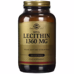 Solgar 1360 mg Soya Lecithin Softgels - Pack of 100