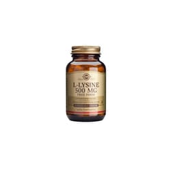 Solgar L-Lysine 500 mg Vegetable Capsules , 50
