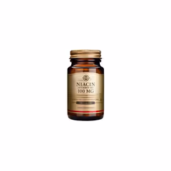 Solgar Niacin 100 mg Tablets (Vitamin B3) , 100