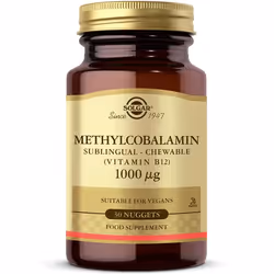 Solgar Methylcobalamin (Vitamin B12) 1000 mcg, Single vitamin