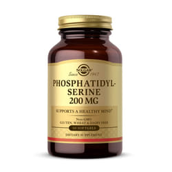 Solgar PhosphatidylSerine 200 mg  60 Softgels  Premium Brain Health Supplement  Supports a Healthy Mind  Cognitive Function