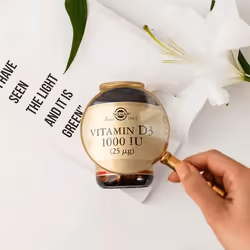 Solgar Vitamin D3 1000 IU Single vitamin - Additional view 5