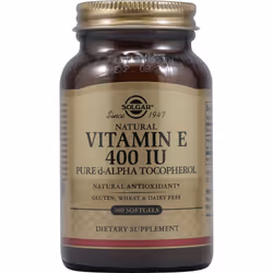 Solgar Natural Source Vitamin E 268 mg (400 IU) Softgels - Pack of 100