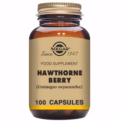 Solgar Hawthorne Berry Vegetable Capsules - Pack of 100