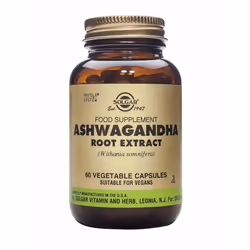 Solgar Ashwagandha Root Extract Vegetable Capsules - Pack of 60
