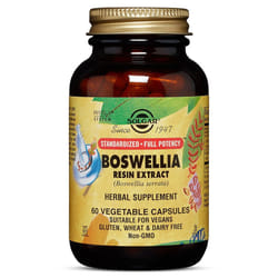 Solgar Standardised - Full Potency Boswellia Resin Extract Vegetable Capsules, 60