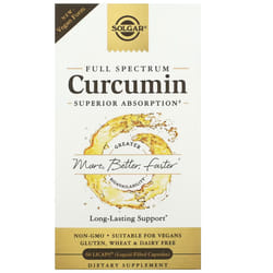 Solgar, Full Spectrum Curcumin, 60 Licaps