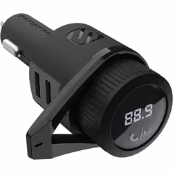 SCOSCHE BTFM5 Bluetooth Hands-Free Car Kit with Digital FM Transmitter