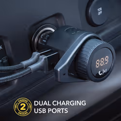 SCOSCHE BTFM5 Bluetooth Hands-Free Car Kit with Digital FM Transmitter