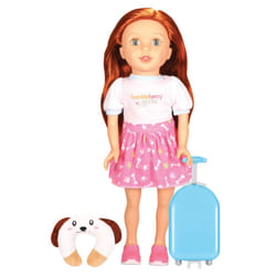 Bumbleberry Girls Travel Set - Cassidy  Auburn  15 inches  LT15031