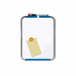 Nobo Slimline Drywipe Board 220x280mm, Fixed
