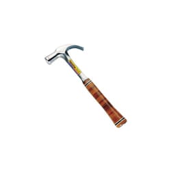 Estwing E24C 24oz Curved Claw Hammer Leather Grip Length 343mm